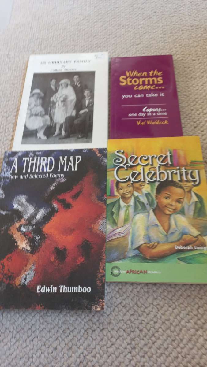 4 SIGNED BOOKS ONE BID-READ BELOW